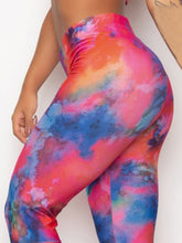 Load image into Gallery viewer, High Waist Digital Printed Sport Bottoms