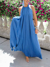 Load image into Gallery viewer, Bohemian Elegant Beach Vacation Loose Maxi Dress