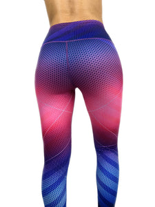 Skinny Leggings Digital Print Track Pants Yoga Pants