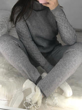 Load image into Gallery viewer, Fashion casual knit suit