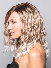 Load image into Gallery viewer, Brown to Blonde Curly Hair Lace Front Synthetic Wigs