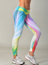 Load image into Gallery viewer, Sexy Color Printed Sports Yoga Leggings