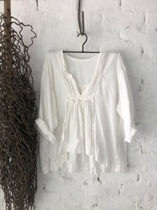 Casual Cotton Linen Top