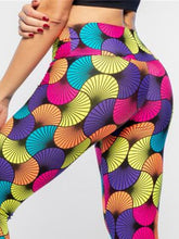 Load image into Gallery viewer, Yoga Running Fitness Sports Printed Quick Drying Leggings