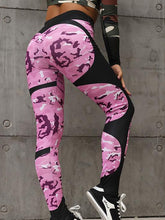 Load image into Gallery viewer, High Waist Fitness Legging Women Heartbeat Print