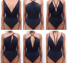 Load image into Gallery viewer, 6-In-1 Multicolor One-Piece Swimwear