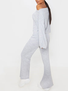 Stylish Loose Casual Daily Knitted Suit