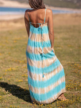 Load image into Gallery viewer, Romantic Bohemian Casual Loose Tie Dye Dress