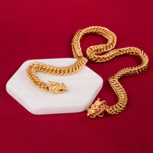 Load image into Gallery viewer, Fashionable Domineering Hip Hop Jewelry Retro Dragon Head Necklace