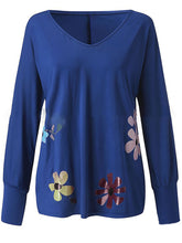 Load image into Gallery viewer, Long Sleeve Floral Printed Casual Blouse