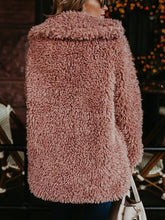 Load image into Gallery viewer, Long Faux Fur Thick Coats