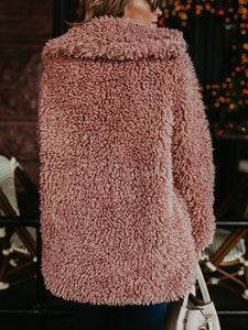 Long Faux Fur Thick Coats