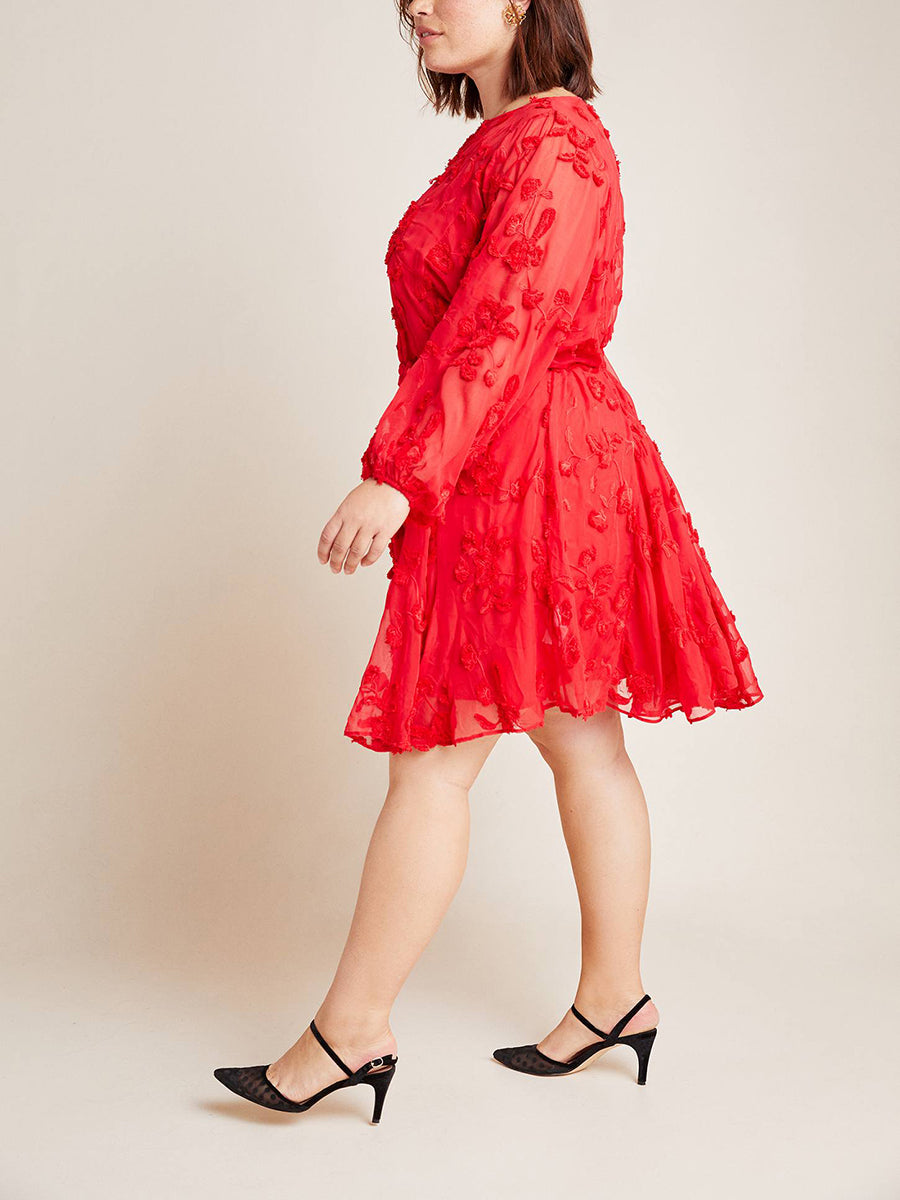 amal textured mini dress Amal Textured Dress