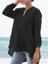 Load image into Gallery viewer, Cotton Linen Casual Shirt Top