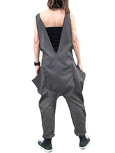 Load image into Gallery viewer, Casual Sling Harem Pants Jumpsuit With Pockets