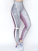 Load image into Gallery viewer, Sexy Printed Glitter Sports Yoga Pants