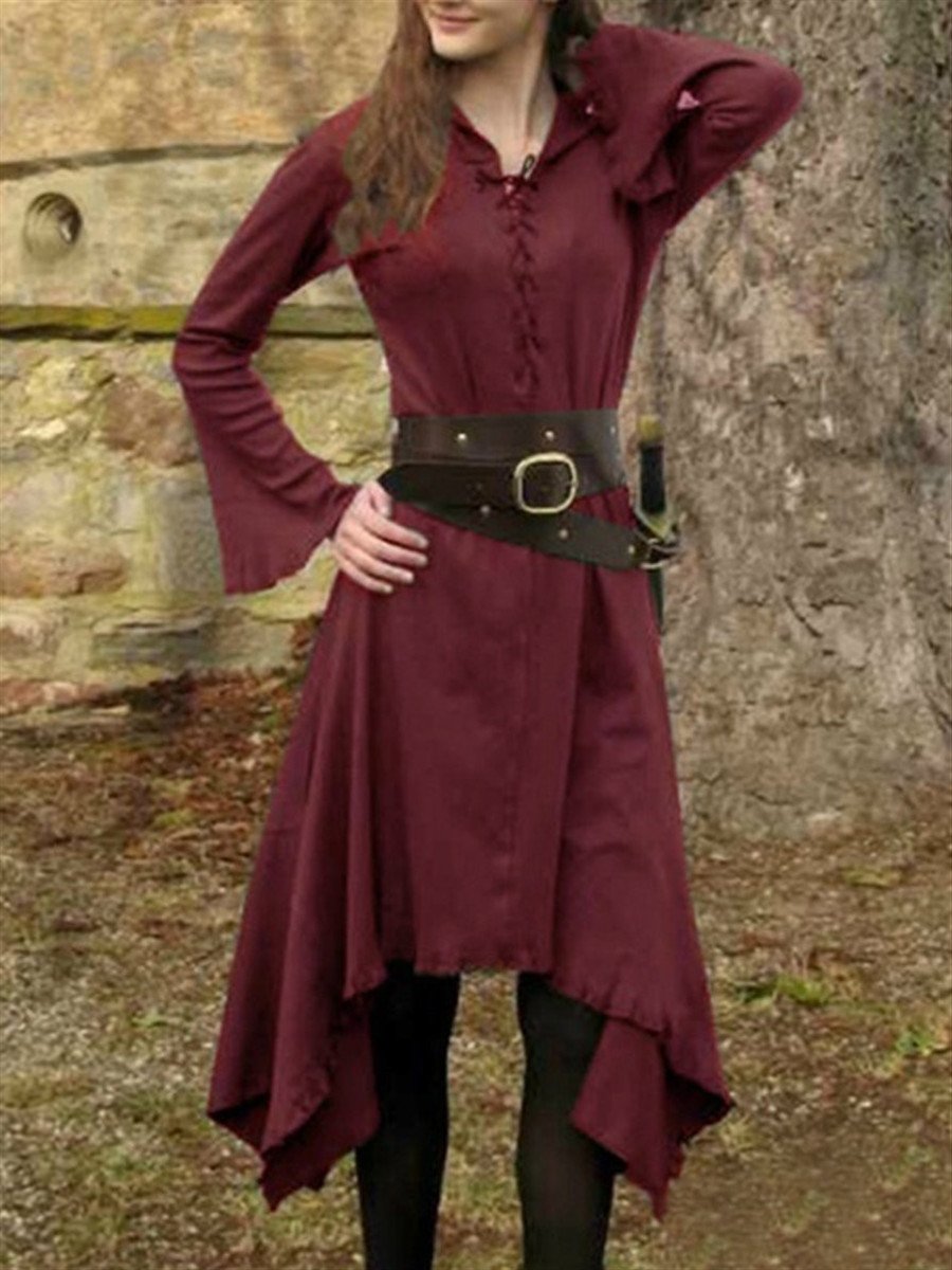 Long sleeve vintage dress