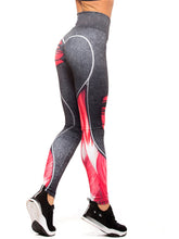 Load image into Gallery viewer, Personalized Zip Printed High Waist Sports Yoga Leggings