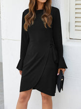 Load image into Gallery viewer, Solid Color Long Sleeve Dresses