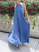 Load image into Gallery viewer, Bohemian Elegant Beach Vacation Loose Maxi Dress