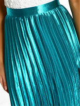 Load image into Gallery viewer, Sexy Metal Pleated Waist Skirt