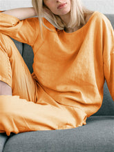 Load image into Gallery viewer, Casual Loose Comfortable Cotton Linen Top Pants Set