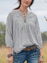 Load image into Gallery viewer, Casual Loose Long Sleeve T-Shirt
