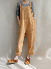 Load image into Gallery viewer, Casual Cotton Denim Linen Overalls Jumpsuit