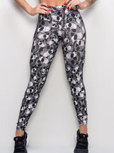 Load image into Gallery viewer, Skull Print Tight Yoga Pants