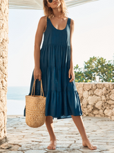 Load image into Gallery viewer, Sleeveless Solid Dresses