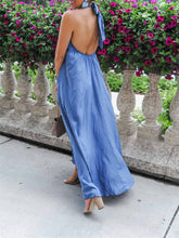 Load image into Gallery viewer, Bohemian Elegant Beach Vacation Loose Maxi Dress