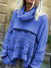 Load image into Gallery viewer, Casual Oversized Cowl Neck Sweater Pullover