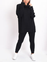 Load image into Gallery viewer, Stylish Casual Loose Knitted Round Neck Long Sleeve Suit