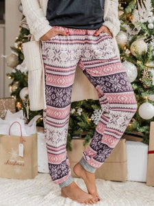 Sweet Dream Purple Casual Pullover Loose Pants Set