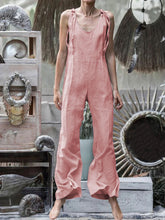 Load image into Gallery viewer, Sexy Deep V Vest Wide-Legged Jumpsuit