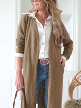 Load image into Gallery viewer, Long knitted coat