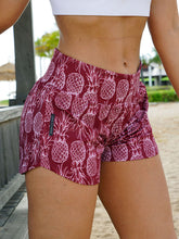 Load image into Gallery viewer, Pineapple Print Yoga Yoga Shorts