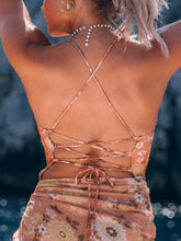 Load image into Gallery viewer, Casual Beach Floral Printed One-piece