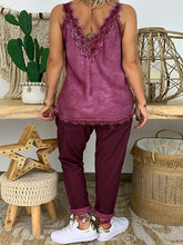 Load image into Gallery viewer, Lace Vest Trousers Solid Color Suit