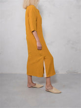 Load image into Gallery viewer, Casual Loose Soft Cotton And Linen Dress