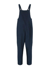 Load image into Gallery viewer, Women Loose Sleeveless Jumpsuit with Pockets