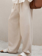 Load image into Gallery viewer, Casual Loose Trousers Solid Color Suit