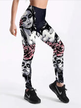 Load image into Gallery viewer, Sexy Grumpy Print Skinny Hip Yoga Pants