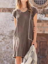 Load image into Gallery viewer, Loose And Comfortable Short Sleeve Dress