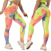 Load image into Gallery viewer, Sexy Colored Printed Yoga Track Pants