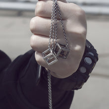 Load image into Gallery viewer, Retro Stereo  Pendant  Simple Personality Hip Hop Sweater Chain Necklace
