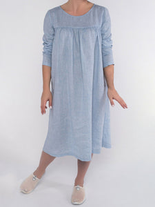 Cotton and Linen Casual Dress