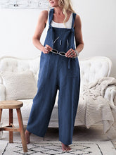 Load image into Gallery viewer, Cotton and Linen Jumpsuit