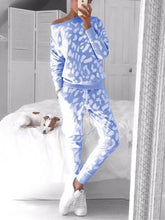 Load image into Gallery viewer, Dot Print Casual Warm Suit