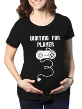 Load image into Gallery viewer, Loose Casual Round Neck Short-sleeved Game Machine Printed Maternity Top